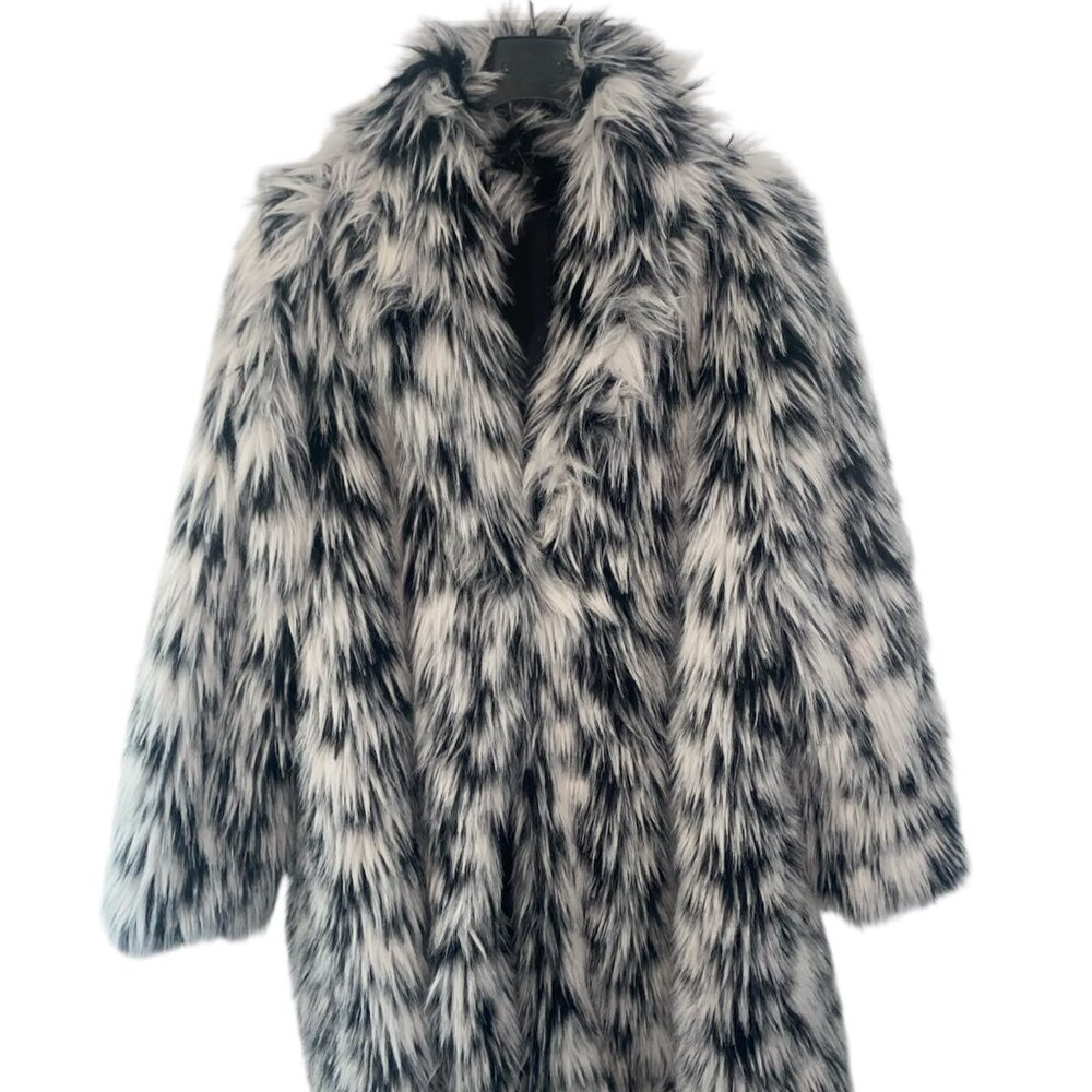 AKIRA Interstellar Multi Faux Fur Jacket